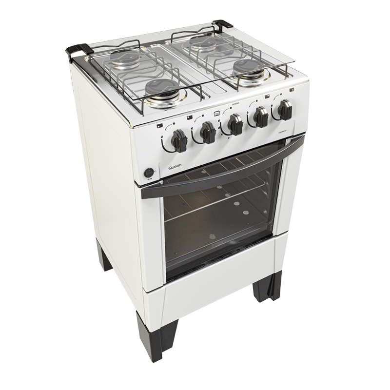 Cocina Super Gas Queen 225 Bc Patitas 2 H Blanca Albion – Ventas Albion